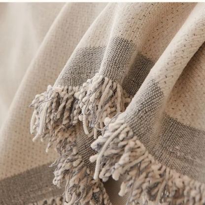 Double sided chenille sofa cover