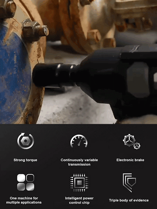 【Super labor-saving wrench】Electric lithium battery wireless wrench