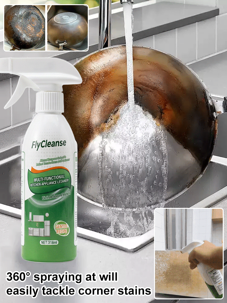 🧼 Kitchen Cleaner – no-rinse, just spray & wipe for instant clean!