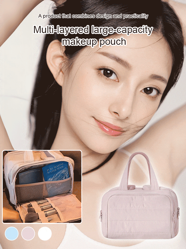 🔥【Last 30!】🔥Ladies, say goodbye to clutter! You absolutely need this amazing makeup bag! ✨