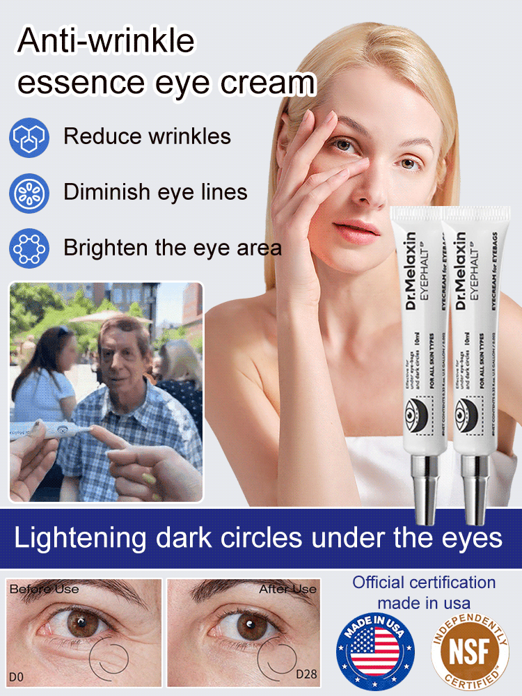 【Eliminate wrinkles in 30 seconds!】Anti-wrinkle essence eye cream