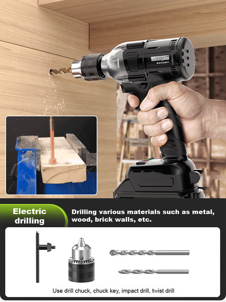 【Super labor-saving wrench】Electric lithium battery wireless wrench