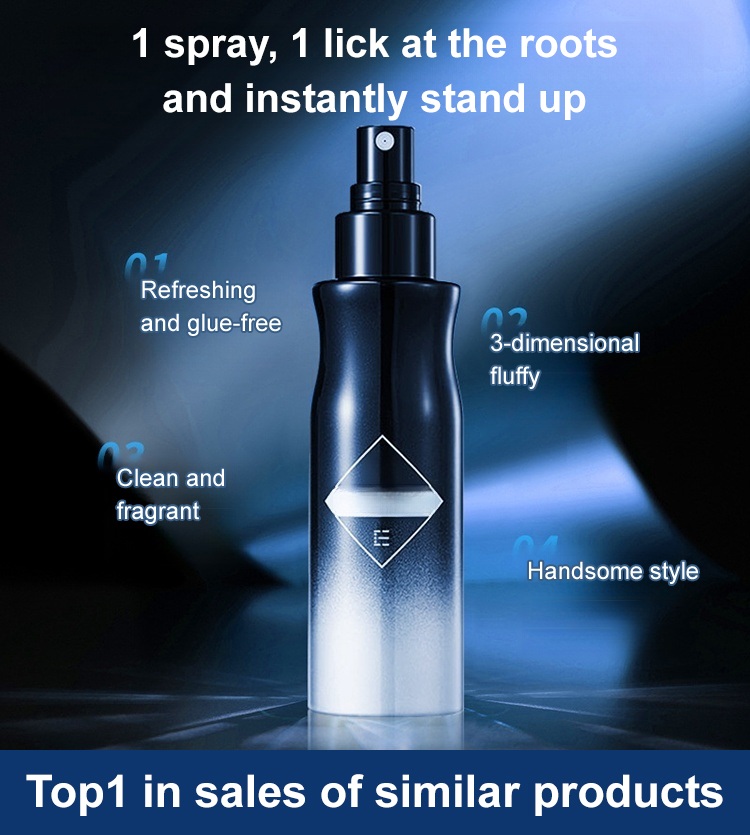 ✨ Get thick, voluminous hair in 3 seconds! Volumizing hair spray – transforms flat, lifeless hair into thick, full-bodied locks for a confident look all day long! 💁‍♀️✨