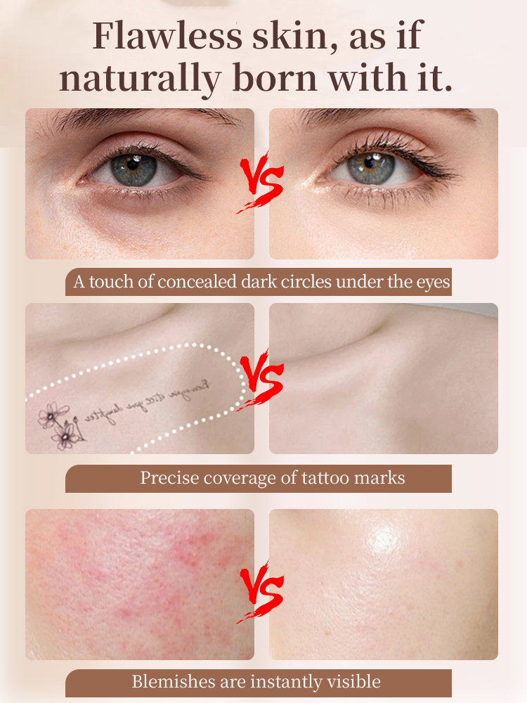 Diamond-Tip Design for Precision Coverage The innovative diamond-shaped tip hugs every contour – effortlessly brightening under-eyes with an instant lift effect, concealing blemishes, and delivering a fresh, wide-awake look. Swipe, blend, and go!