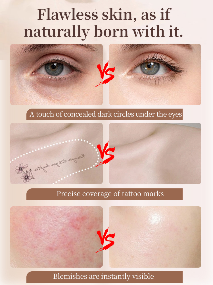 Diamond-Tip Design for Precision Coverage The innovative diamond-shaped tip hugs every contour – effortlessly brightening under-eyes with an instant lift effect, concealing blemishes, and delivering a fresh, wide-awake look. Swipe, blend, and go!