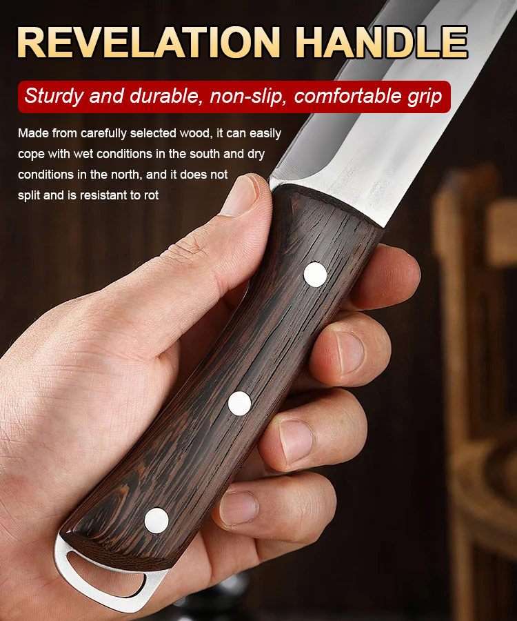 Sold 31,800 units in 3 days Hand forged meat knife cuts meat like bread