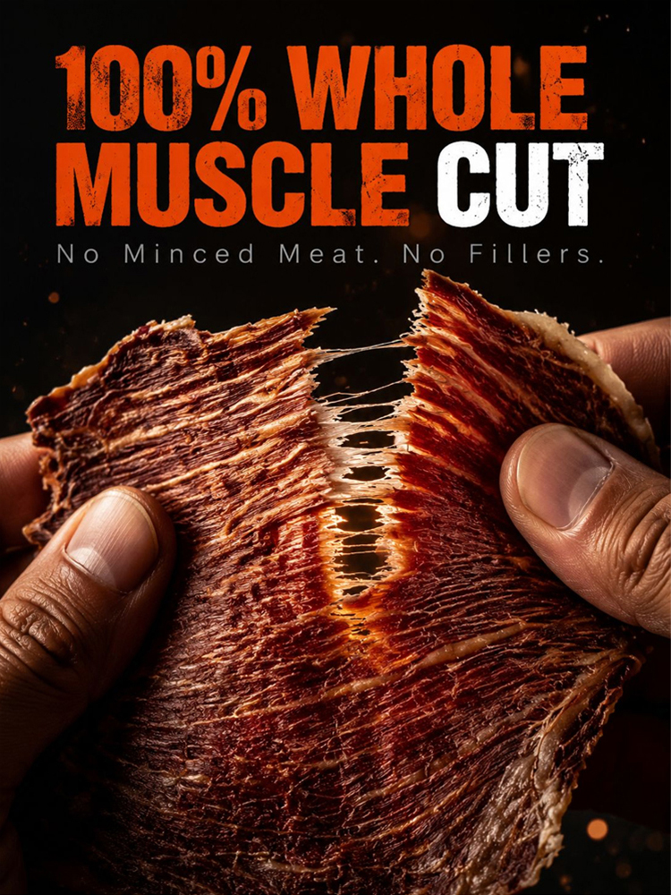 We’ve created a steak crisp that’s thinner than paper and crunchier than your favourite pub crisps but made entirely from 100 percent premium Australian Angus beef.