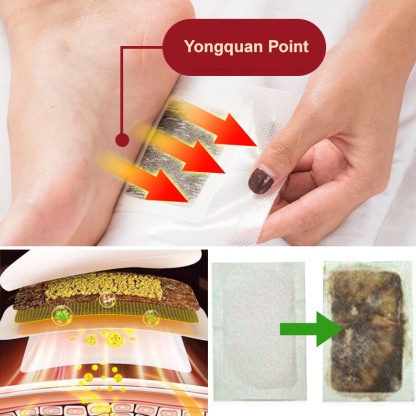 Natural Sugar Reducing and Detoxifying Foot Patch