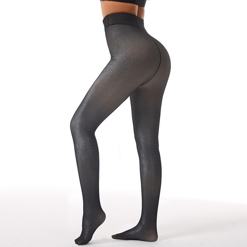 🔥Want to easily show off your legs even in winter? These fleece-lined tights are perfect for women!