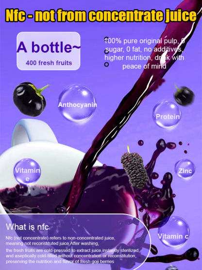 【Zero pollution, zero additives, dried mulberries 】🎉Royal Supplement: Natural Wild Mulberry Fruit Dry. A boost for men, a beauty salon for women.