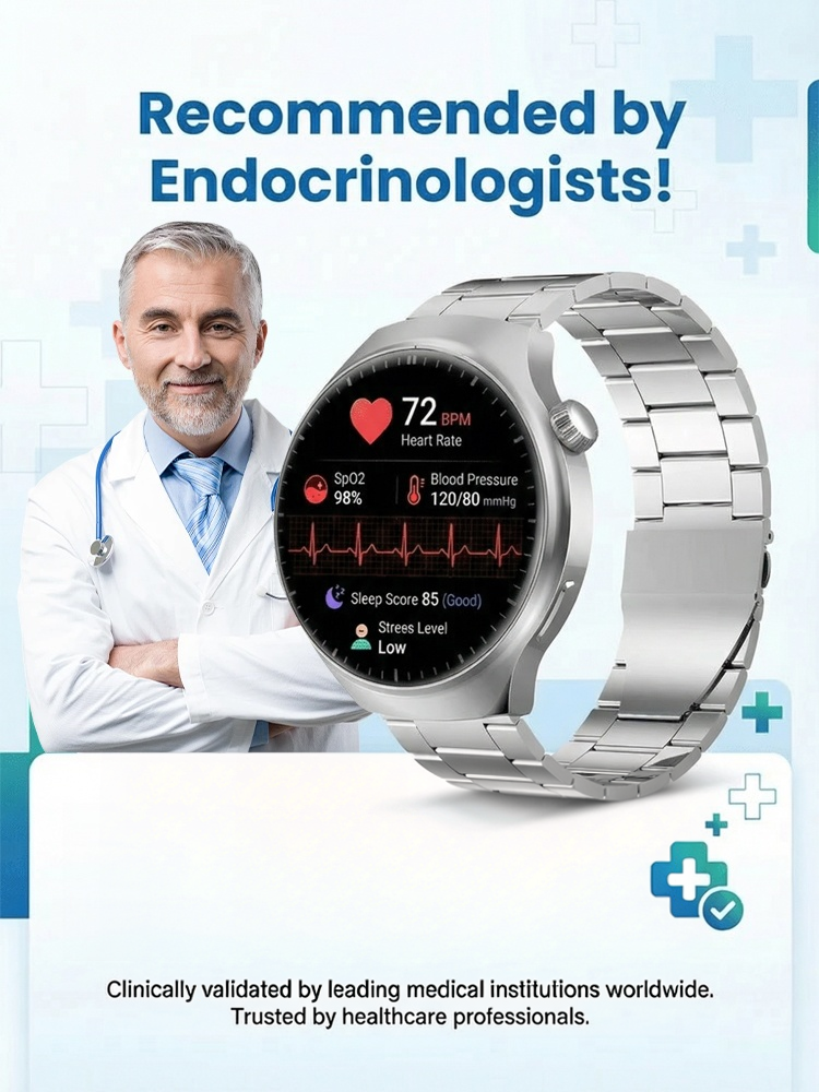 High-definition large-screen smart monitoring watch