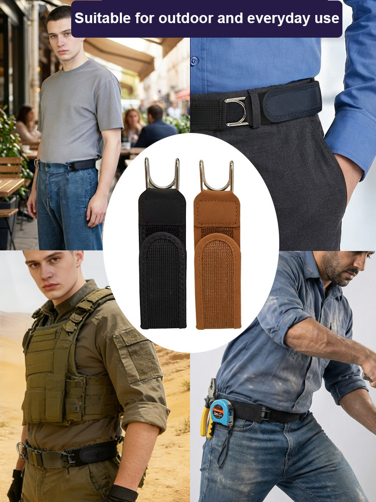 Say goodbye to bulky belt buckles! 