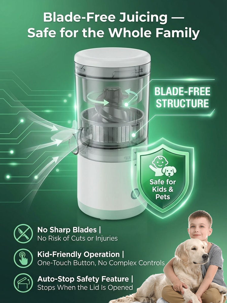 German automatic household electric juicer