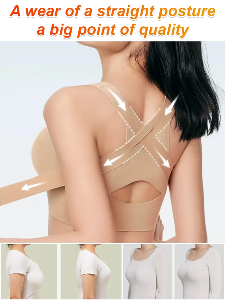 【Posture Savior】Open Shoulder Posture Correction and Anti-Sagging Bra