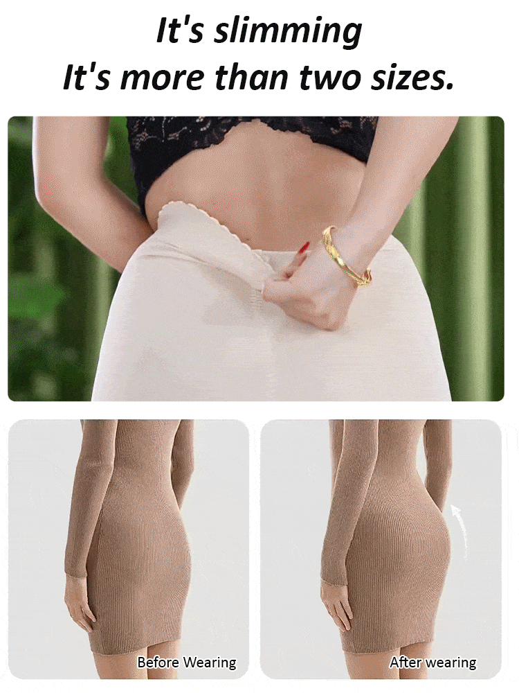 Body shaping seamless waist and tummy tuck pants