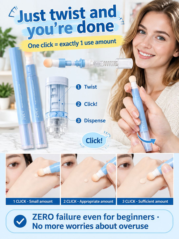 🌼【Flawless Concealer】Easily covers imperfections for flawless skin, giving you confidence every day! 