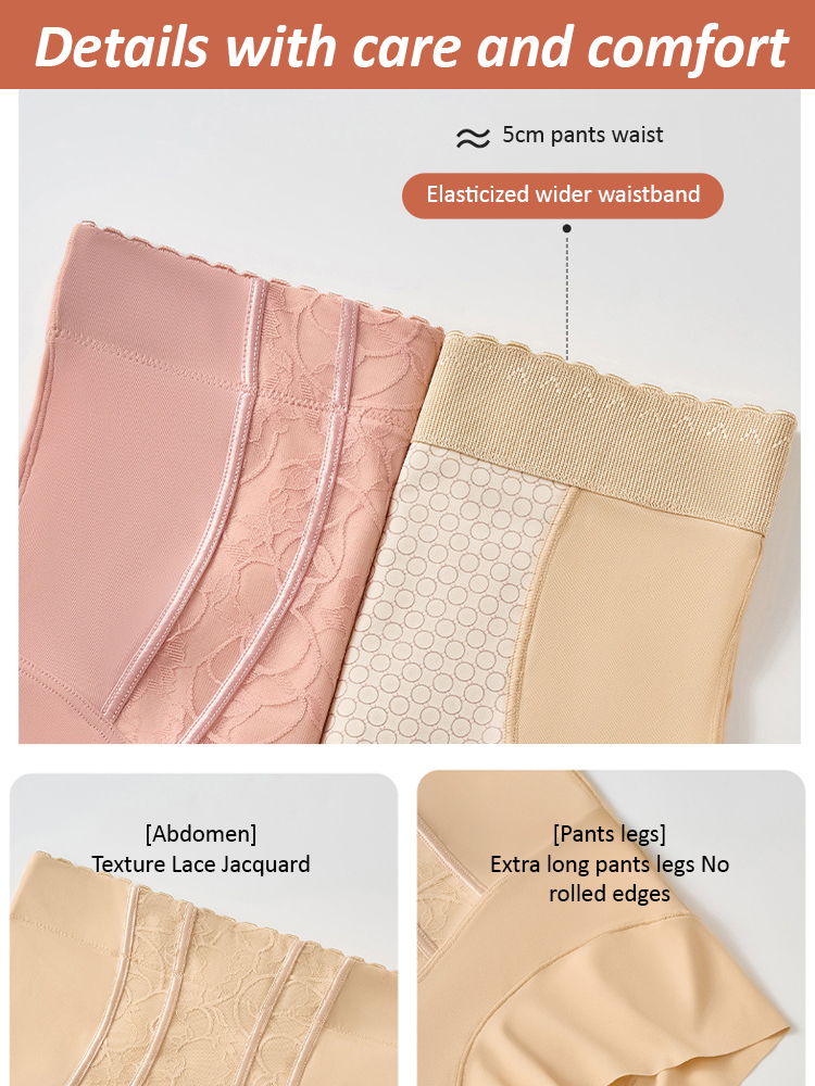 Body shaping seamless waist and tummy tuck pants