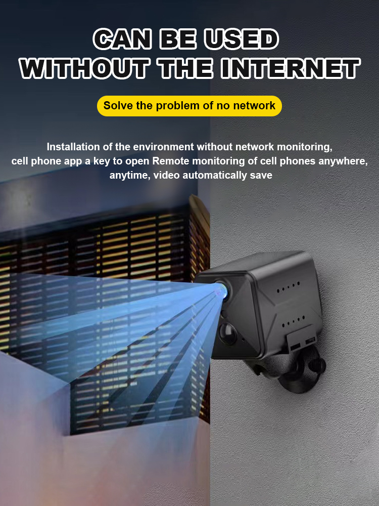 HD wifi/4G smart surveillance camera