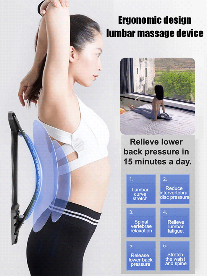 🌟 BACK PAIN IS NOT INEVITABLE, TAKE BACK CONTROL IN A GENTLE WAY. 🌟 BACK STRETCHER WITH MAGNETIC THERAPY AND ACUPRESSURE – Because every day deserves to be lived without this persistent discomfort. 