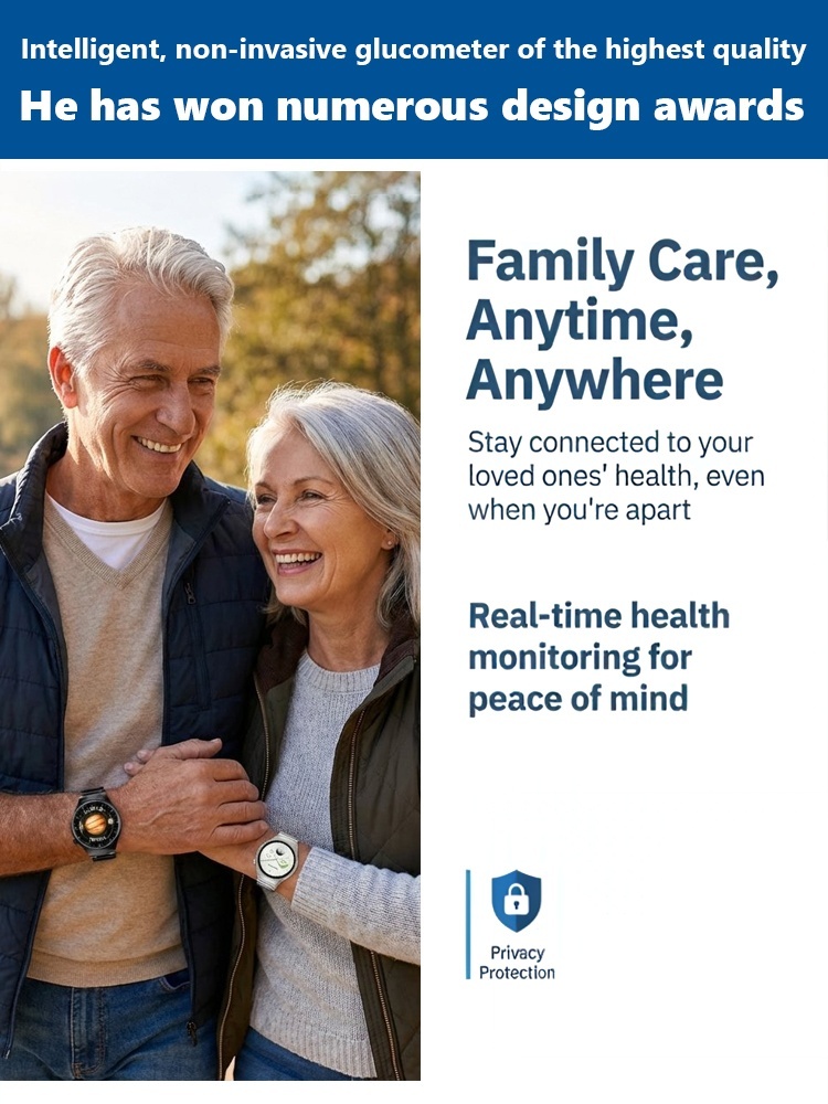 High-definition large-screen smart monitoring watch