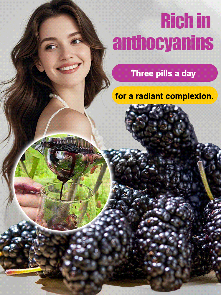 【Zero pollution, zero additives, dried mulberries 】🎉Royal Supplement: Natural Wild Mulberry Fruit Dry. A boost for men, a beauty salon for women.