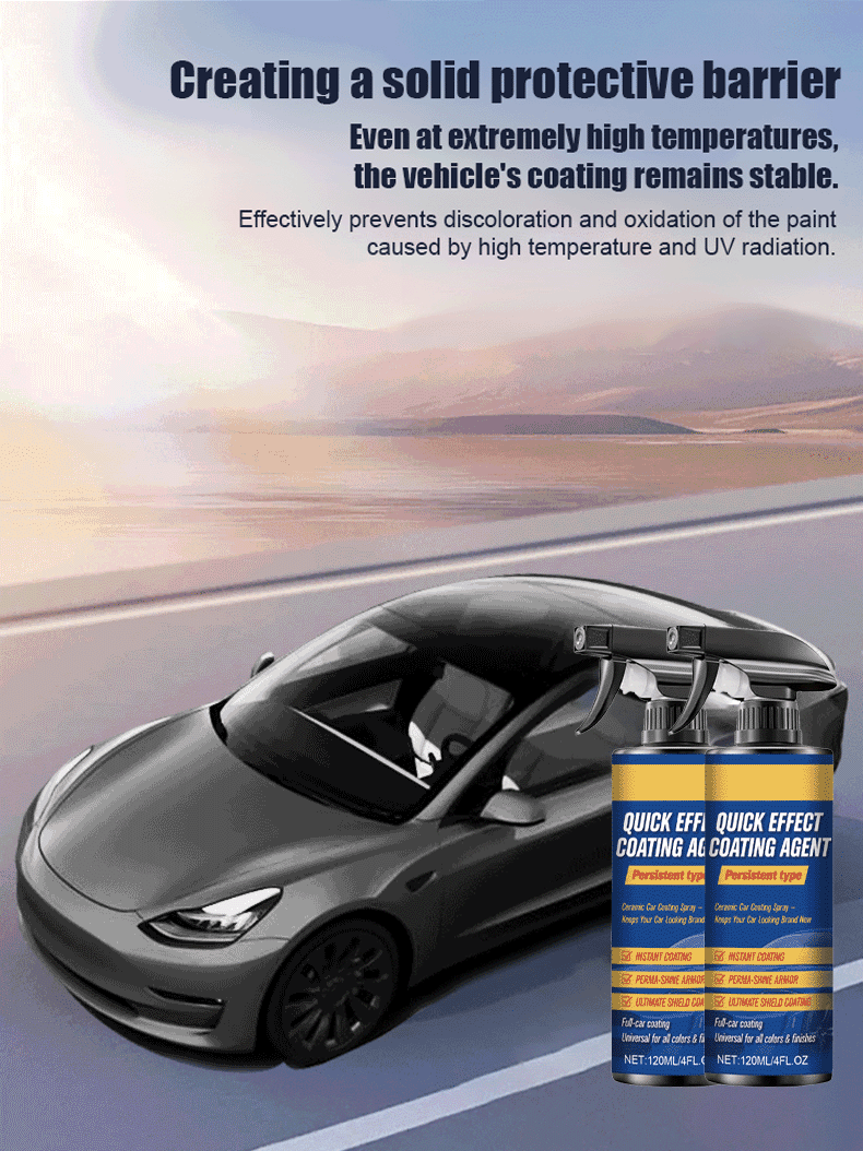 🚗✨ Experience ultimate shine! Our automotive ceramic coating nano-coating agent gives your car a long-lasting, glossy protective layer, making it look brand new! 