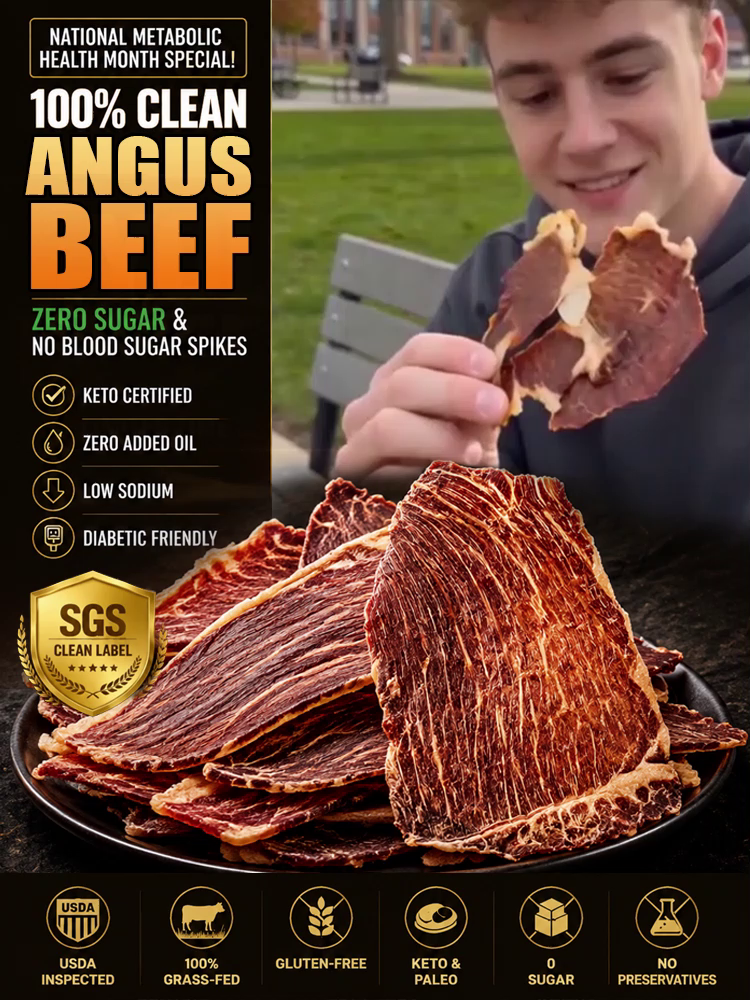 We’ve created a steak crisp that’s thinner than paper and crunchier than your favourite pub crisps but made entirely from 100 percent premium Australian Angus beef.