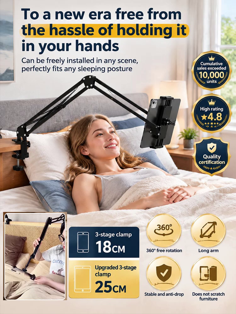 Multi-Functional Adjustable Lazy Phone & Tablet Stand