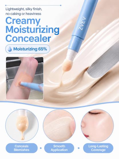 🌼【Flawless Concealer】Easily covers imperfections for flawless skin, giving you confidence every day! 