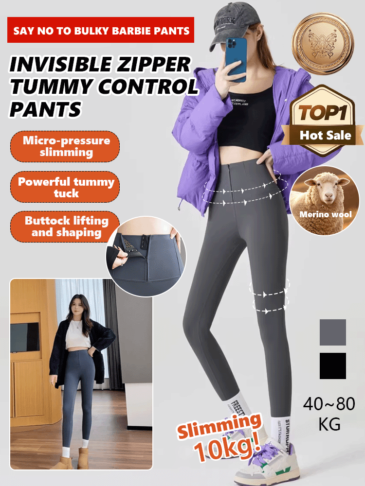 [Say No to Bulky Looks] Slimming by 20 Pounds! Upgraded Luxury Gold Barbie Pants