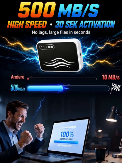 Travel Visa-Free Portable WiFi, No More Roaming Fees! Fast Internet in 30 Seconds!