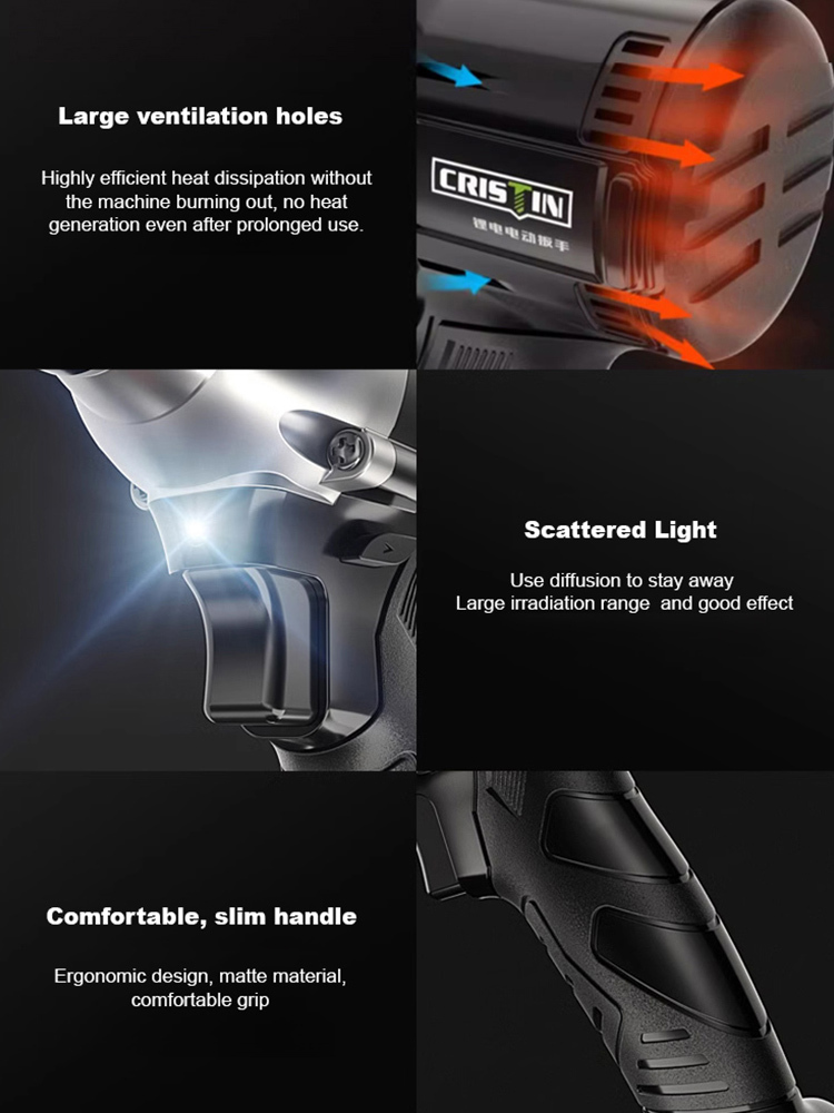 【Super labor-saving wrench】Electric lithium battery wireless wrench