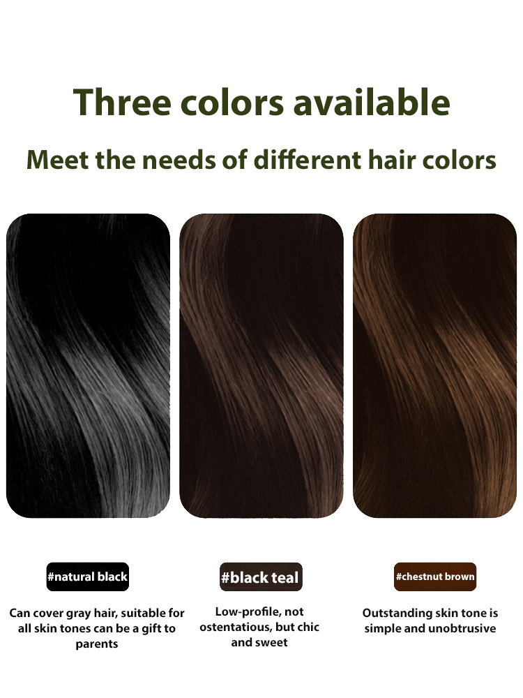  ✨ Simply brush to color, cover white hair wherever you need ✨ Special film-forming technology ensures no fading