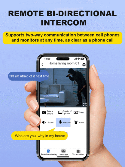 HD wifi/4G smart surveillance camera