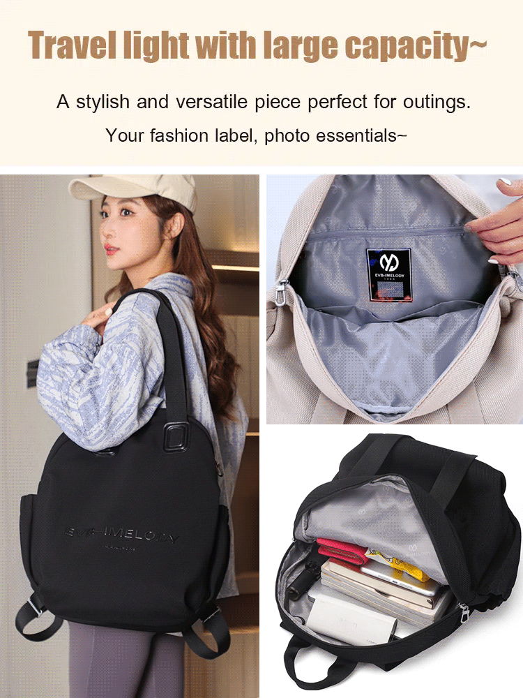 🎒 Eradicate shoulder stiffness, overflowing luggage, and getting wet in the rain!