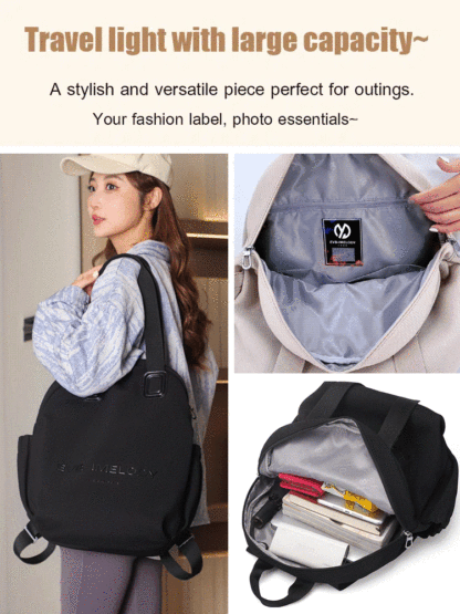 🎒 Eradicate shoulder stiffness, overflowing luggage, and getting wet in the rain!