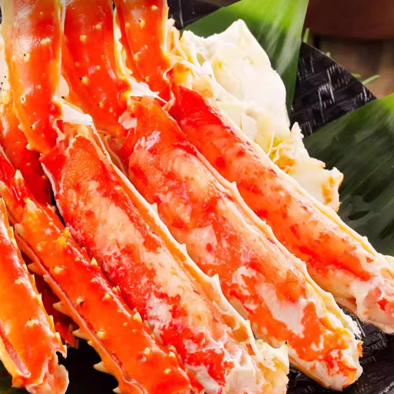 【Hokkaido Selection】King Crab Whole Leg Meat，Cooked and frozen to lock in the freshness of the meat
