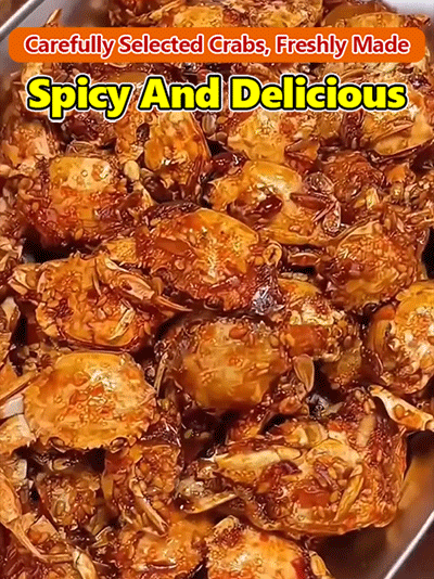 【0 Fat High Protein】Crispy Sweet Spicy Sea Crab,😲 Forget potato chips, forget popcorn! The most addictive snack is breaking the internet! A truly delicious snack you can enjoy without the blood sugar and fat guilt!
