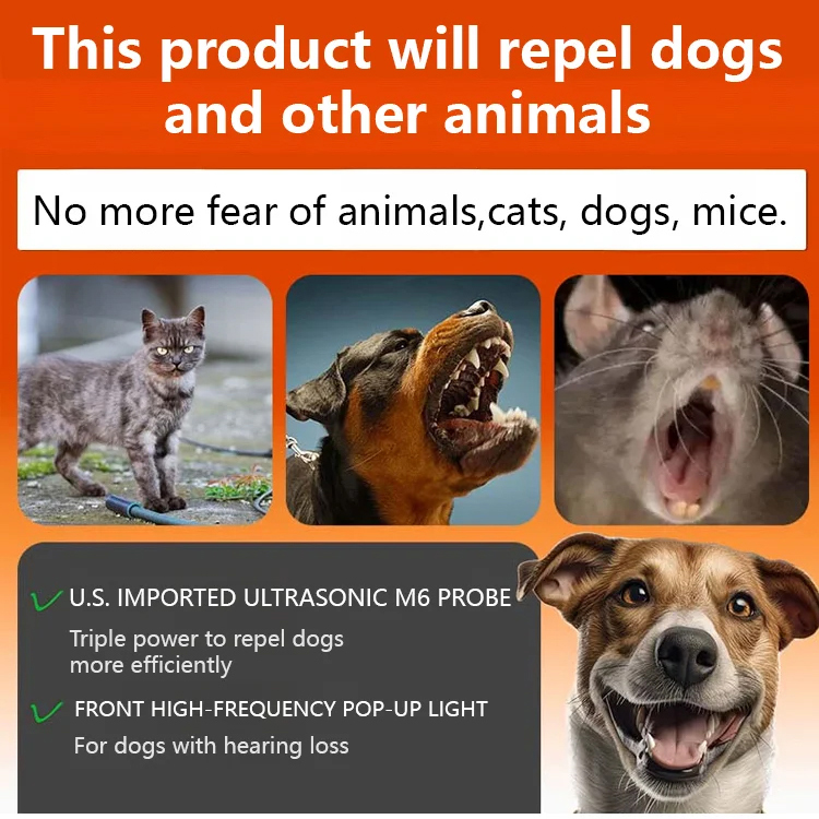 【Save $700 in dog training fees】Ultrasonic dog repeller and barking control device