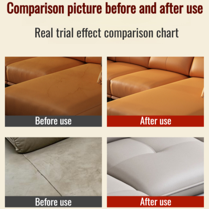 🧥👞 2-in-1 Leather Cleaner and Conditioner: Cleans + conditions in one step, say goodbye to dryness and stiffness! 🔥