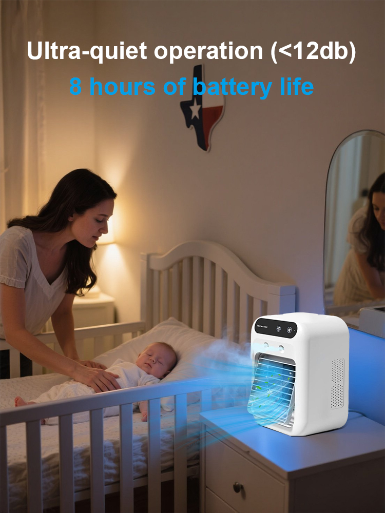 Stop wasting thousands on electric bills! 💸 This mini AC cools your space to 16°C in 3 mins. Just add water & enjoy the breeze. ❄️ Better than a $1000 AC? 😱 This portable gadget drops the temp instantly for a fraction of the cost. No installation, no no