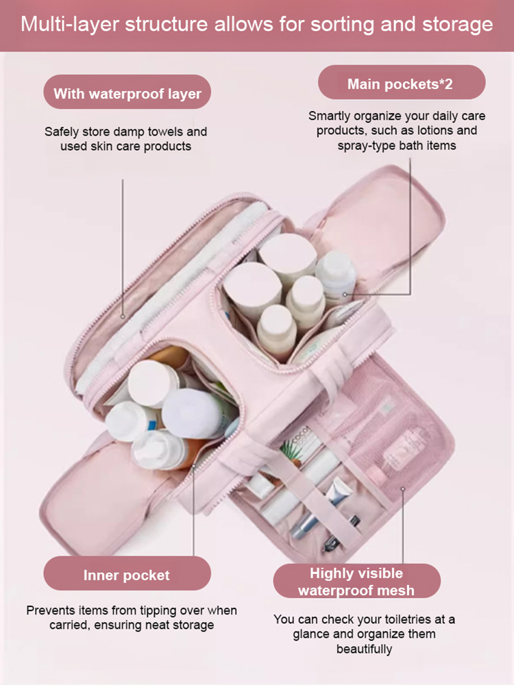 🔥【Last 30!】🔥Ladies, say goodbye to clutter! You absolutely need this amazing makeup bag! ✨