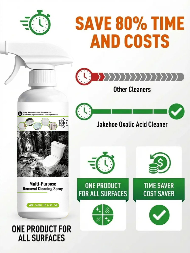 78% OFF! Oxalic Acid Cleaner dissolves rust & limescale fast.