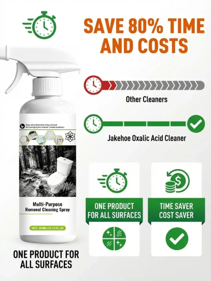 78% OFF! Oxalic Acid Cleaner dissolves rust & limescale fast.