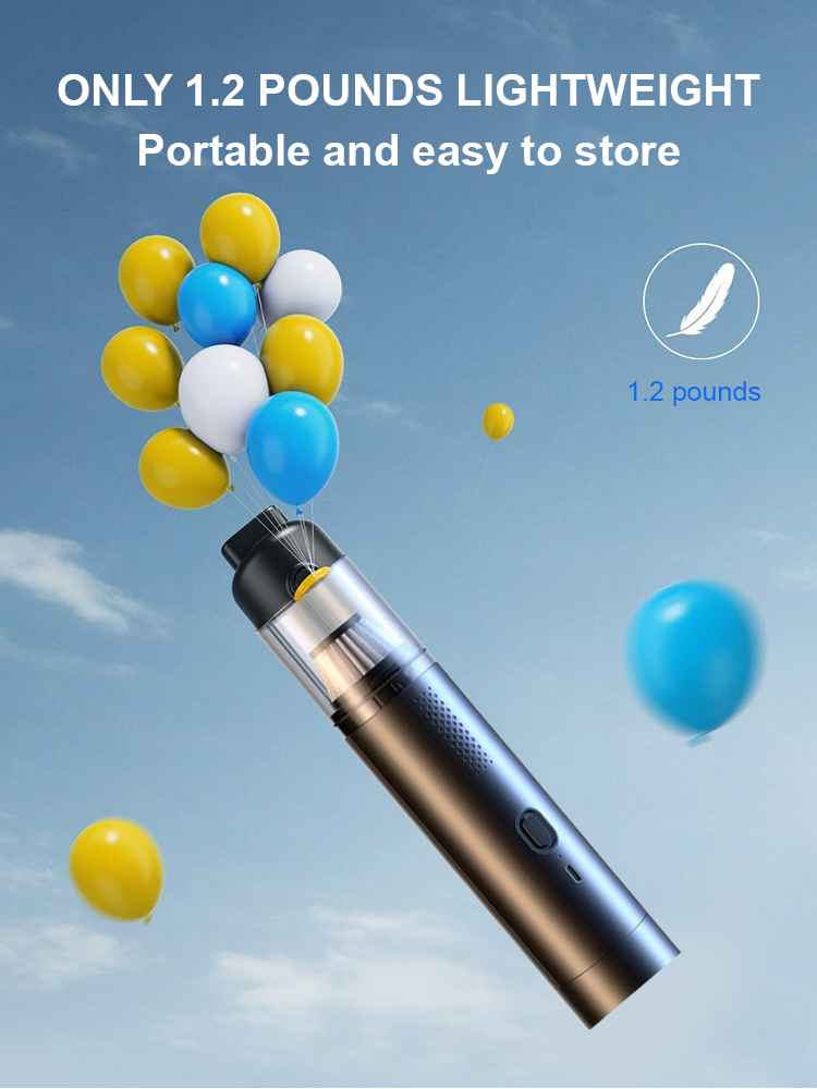 Car wireless charging vacuum cleaner