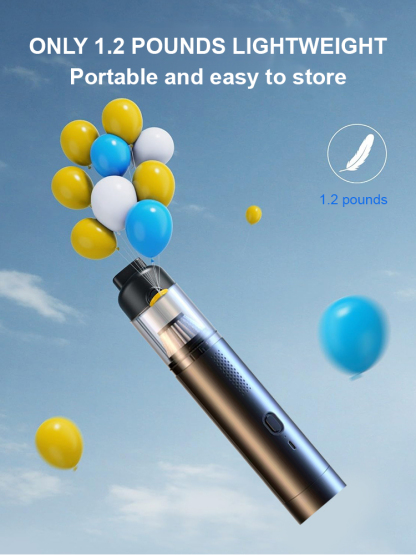 Car wireless charging vacuum cleaner