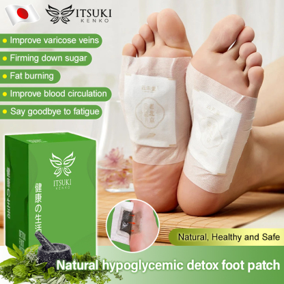 Natural Sugar Reducing and Detoxifying Foot Patch