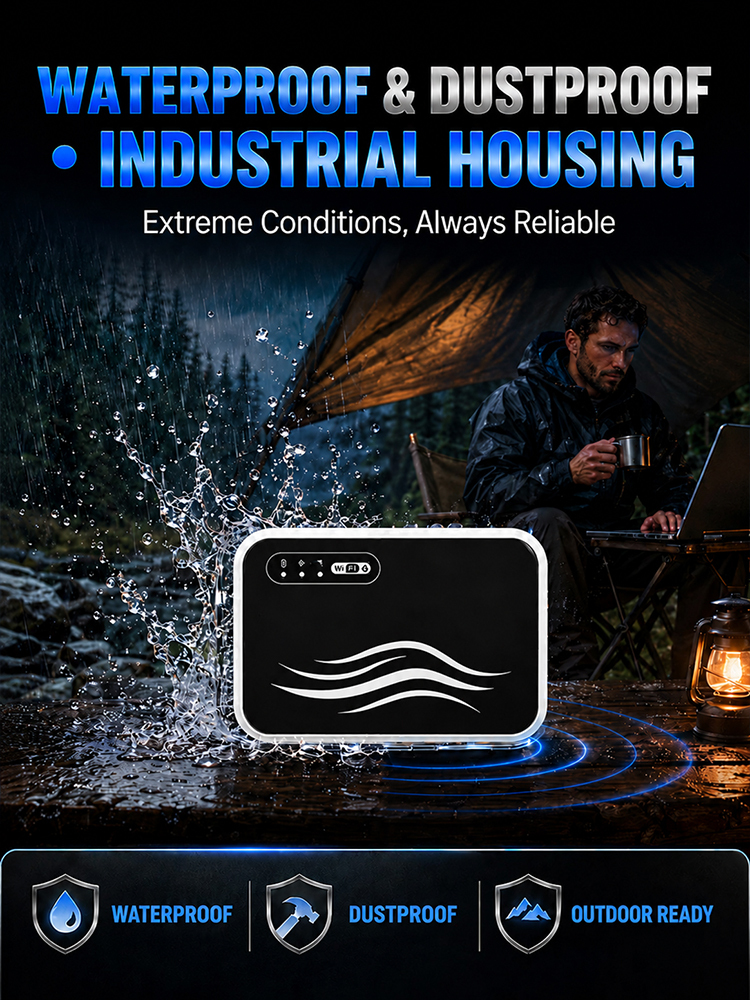 Travel Visa-Free Portable WiFi, No More Roaming Fees! Fast Internet in 30 Seconds!
