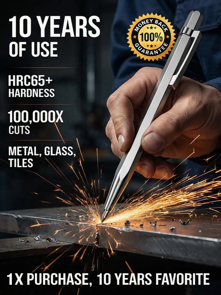 【A Ten-Year Use】Tungsten Steel Marking and Cutting Pen