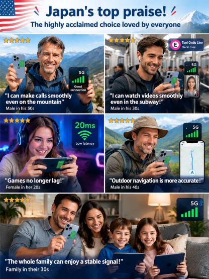 "Aren't you anxious about losing contact with your family if an earthquake or typhoon causes a communication blackout?" 😰